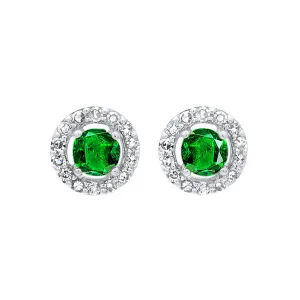 10KT White Gold & Diamond Classic Book Price Point Fashion Earrings  - 1/10 ctw