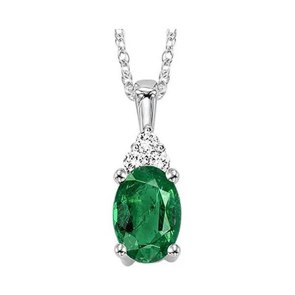10KT White Gold & Diamond Stunning Neckwear Pendant   - 1/10 ctw