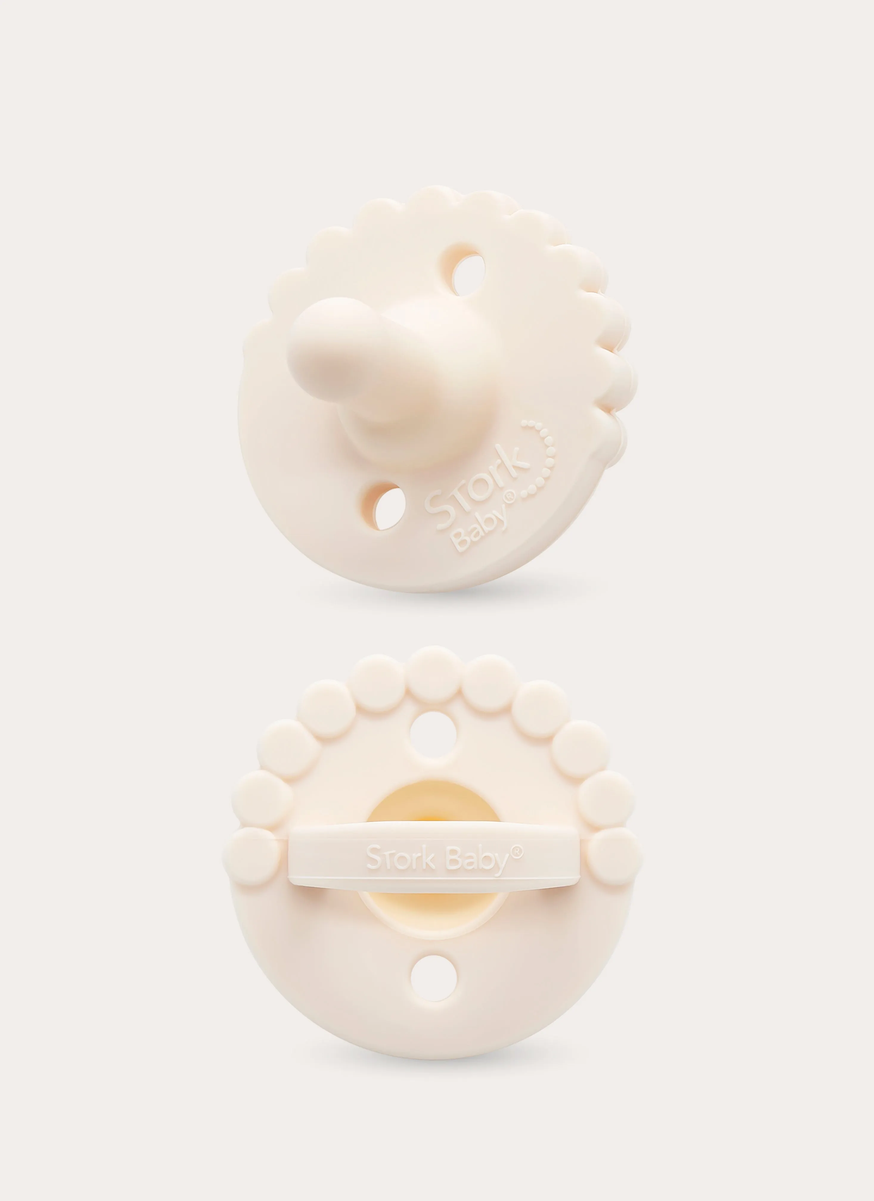 2 IN 1 BLOOM CHEWY PACIFIER   TEETHER (PACK OF 2)