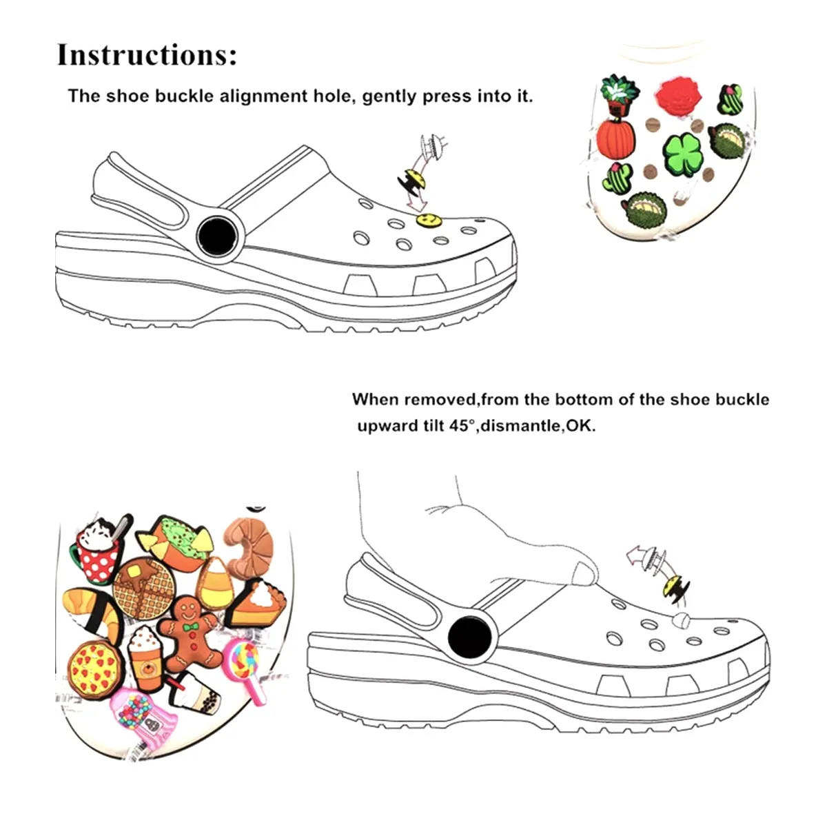 3D Creative Big Toe Alligator Charm – Funny Hanging Shoe Decoration