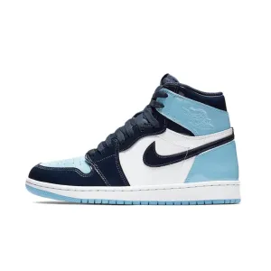 Air Jordan 1 High 'UNC Patent Blue Chill'