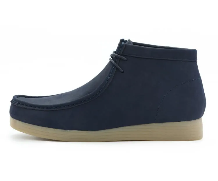 Amali Jason 2 Men's Navy Blue Suede Limited Edition Ankle Boots