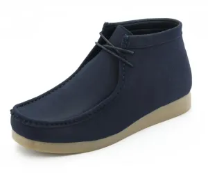 Amali Jason 2 Men's Navy Blue Suede Limited Edition Ankle Boots