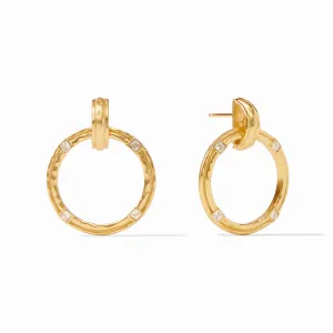 Astor Doorknocker Earring