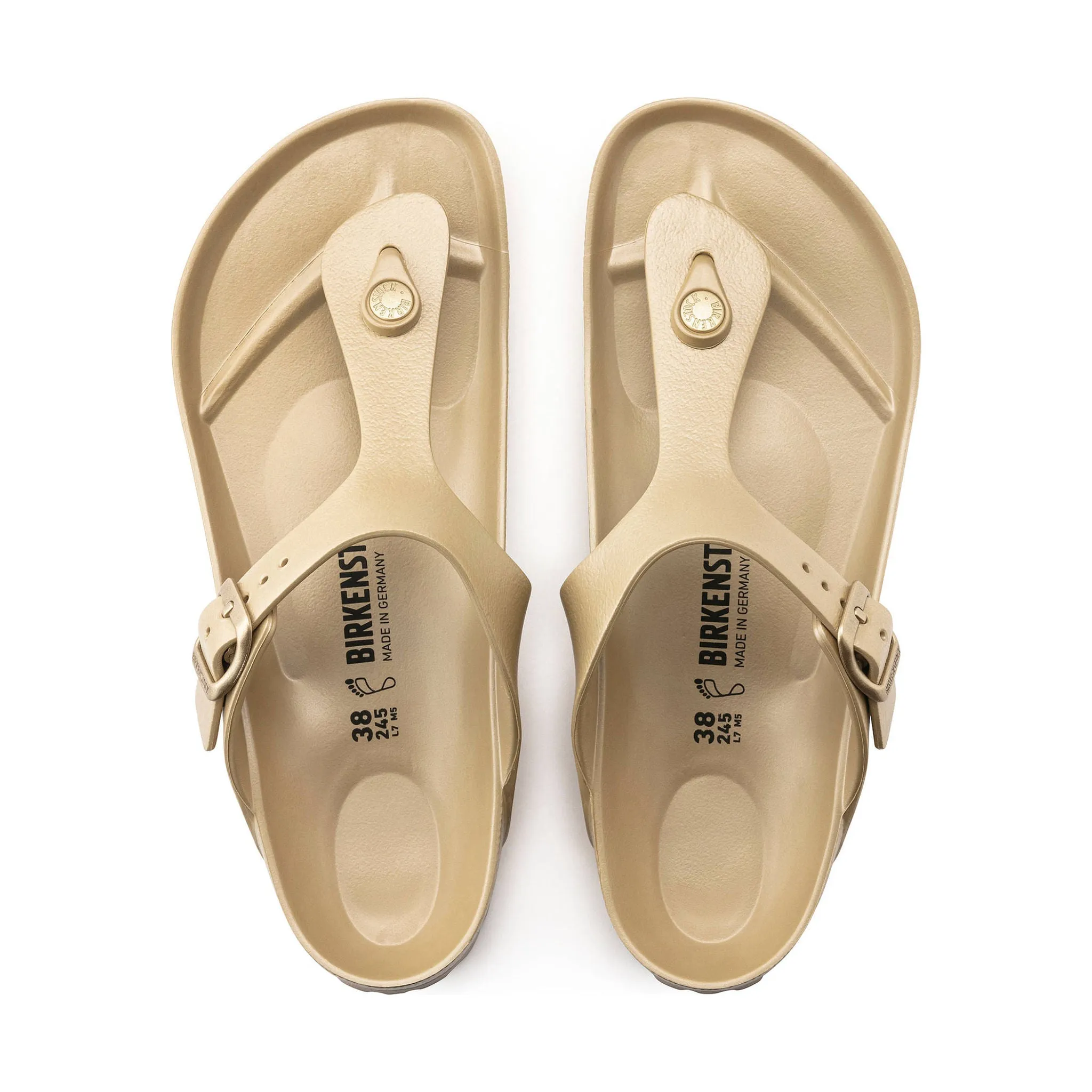 Birkenstock Gizeh EVA Sandal - Metallic Gold