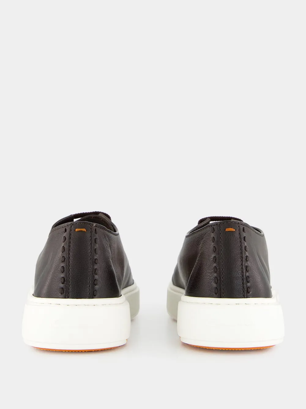 Brown Sneakers L-Top Clean Row Leather