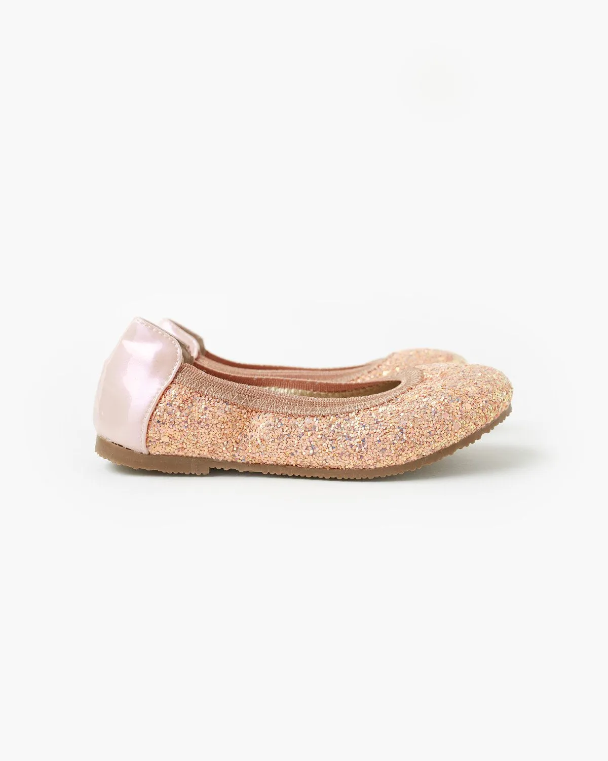 Catie Party Ballet Blush Glitter