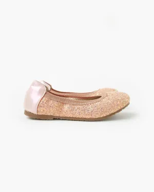 Catie Party Ballet Blush Glitter