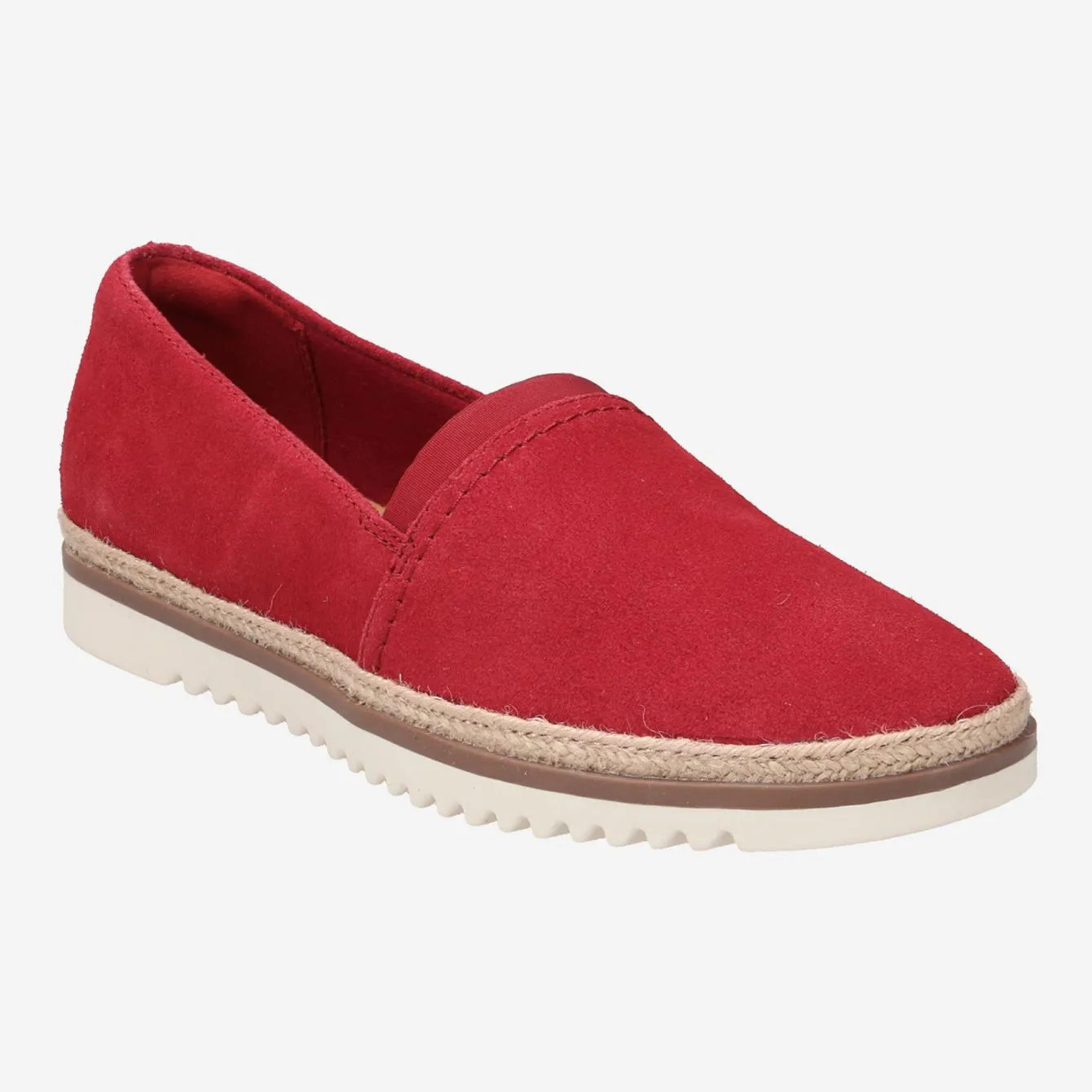 Clarks Women's Serena Paige Red Suede 26165474