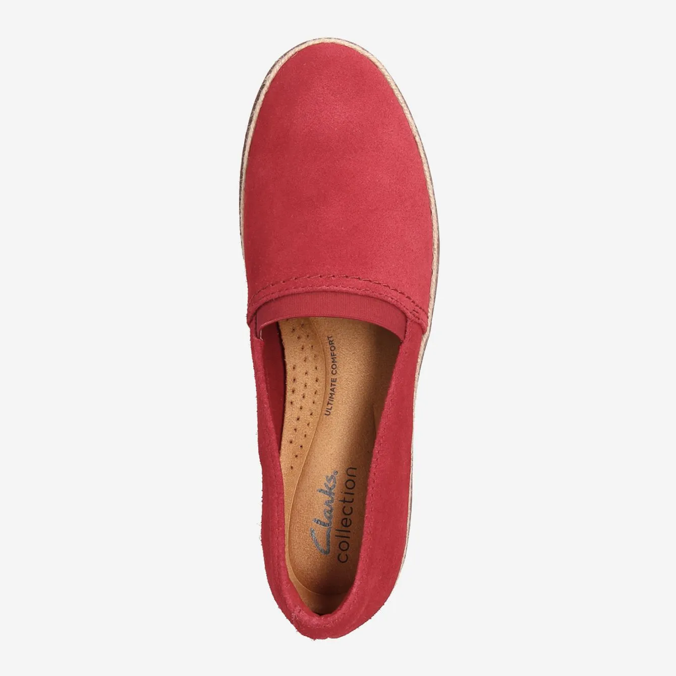 Clarks Women's Serena Paige Red Suede 26165474