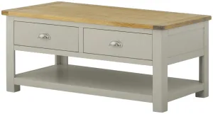 Cottage 2 Draw Coffee Table Stone