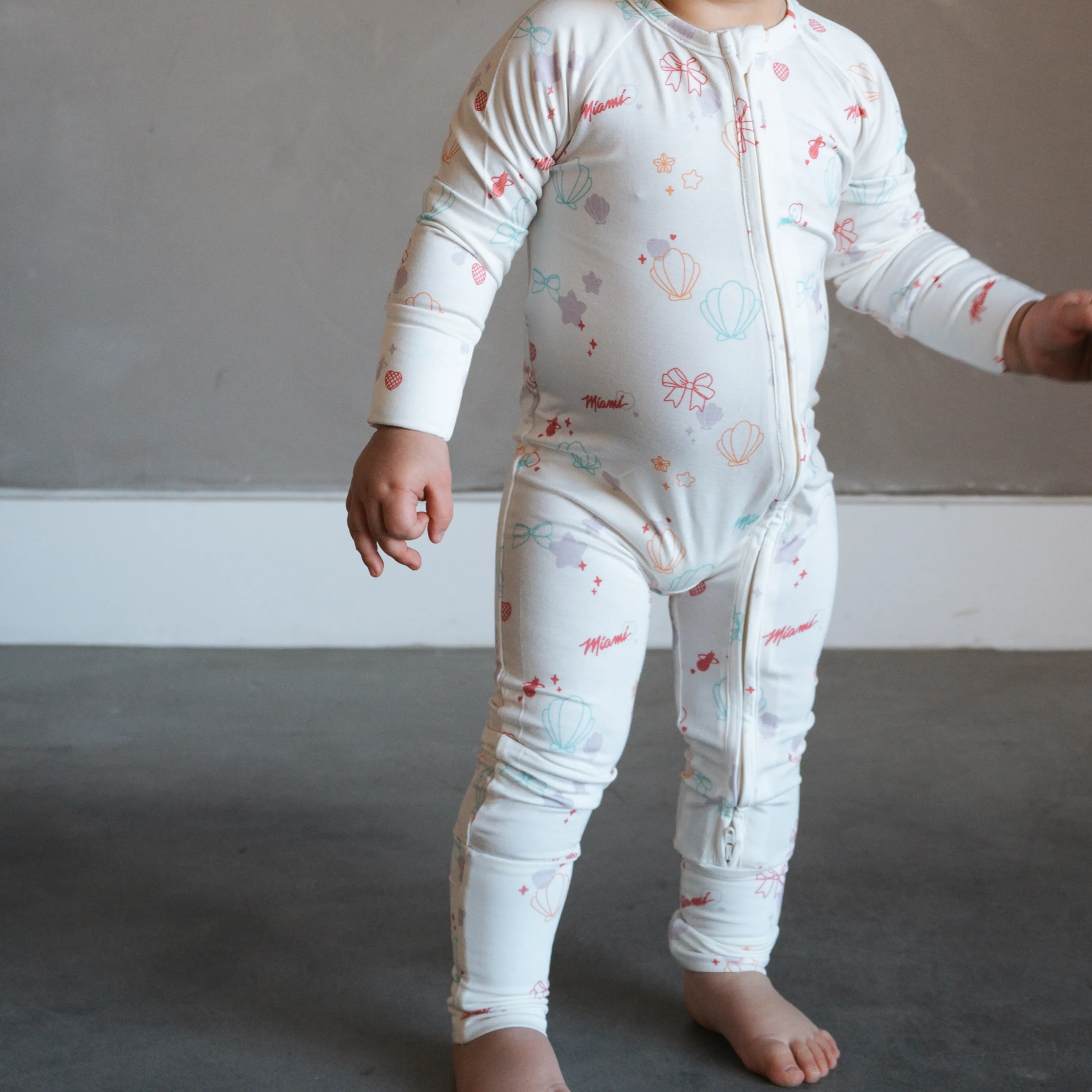 Court Culture x Everyday Leisure Neon Dreams Zip Romper