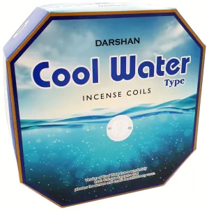 Darshan - Cool Water Incense Coils