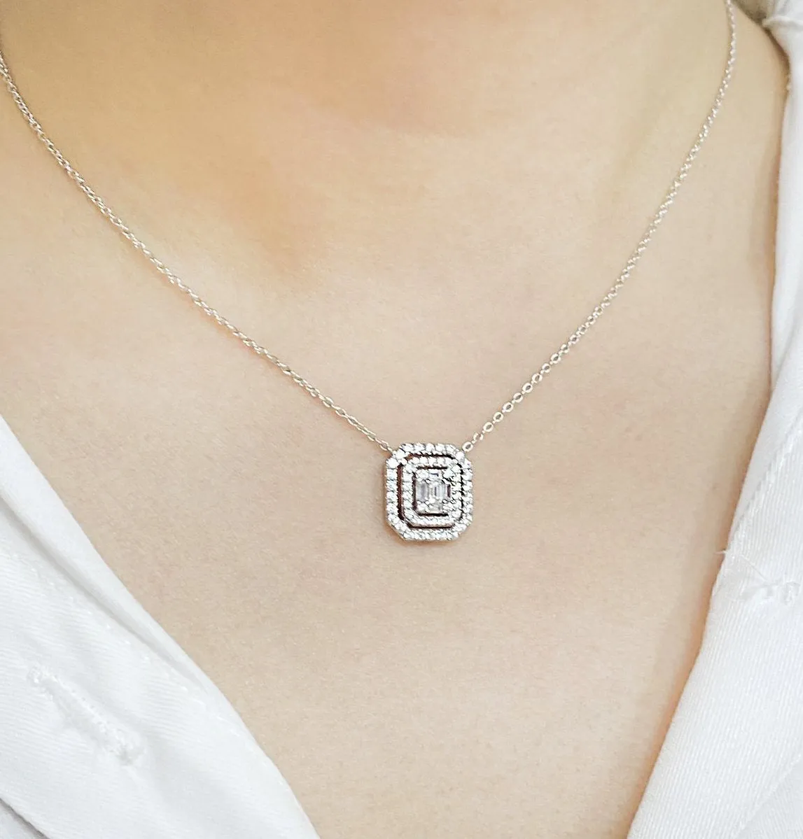 Diamond Necklace NL39055