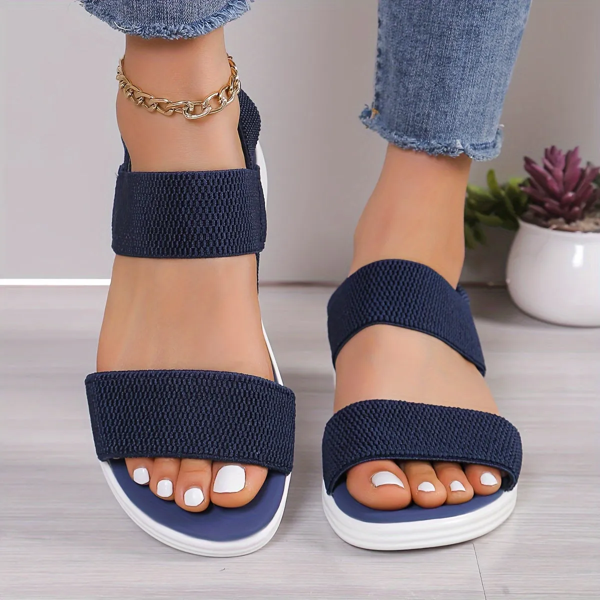 Emilia | Lightweight Stretch Spring Sandals
