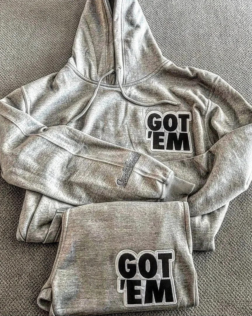 Exclusive "GOT 'EM" LE Sweatsuit (Grey)