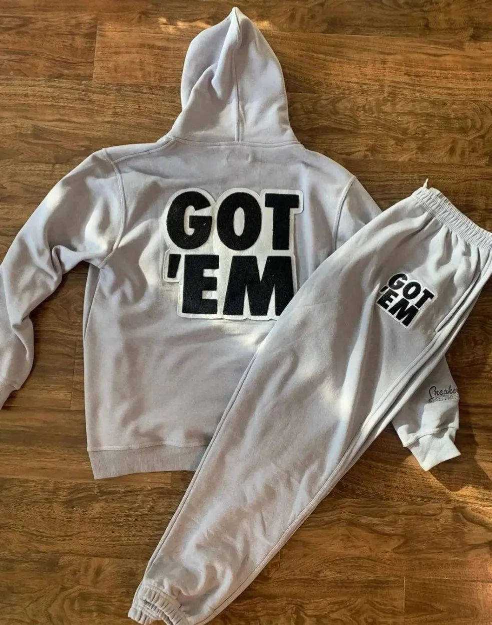 Exclusive "GOT 'EM" LE Sweatsuit (Grey)