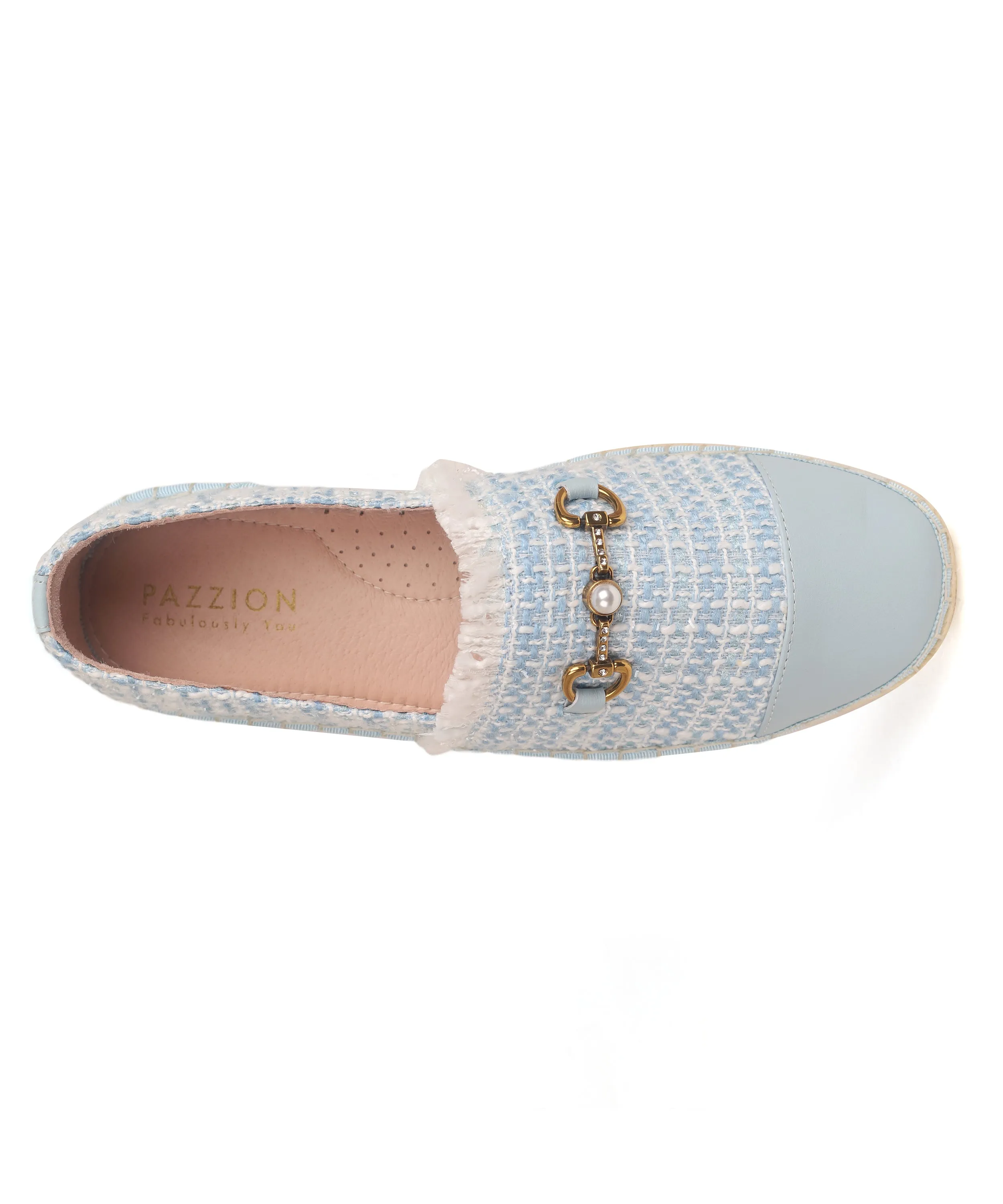 Gold-Tone Buckle Espadrilles