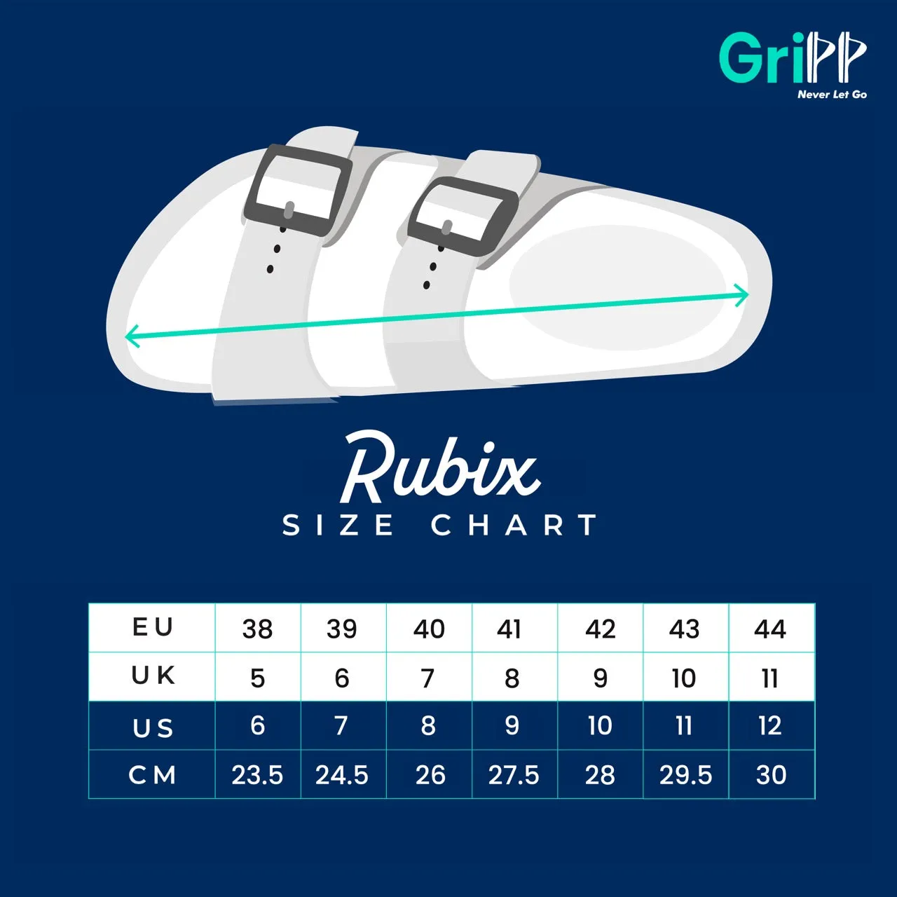 GriPP Sandal Rubix (Unisex) – Minimalist Sandals for Comfort and Durability (Model F)