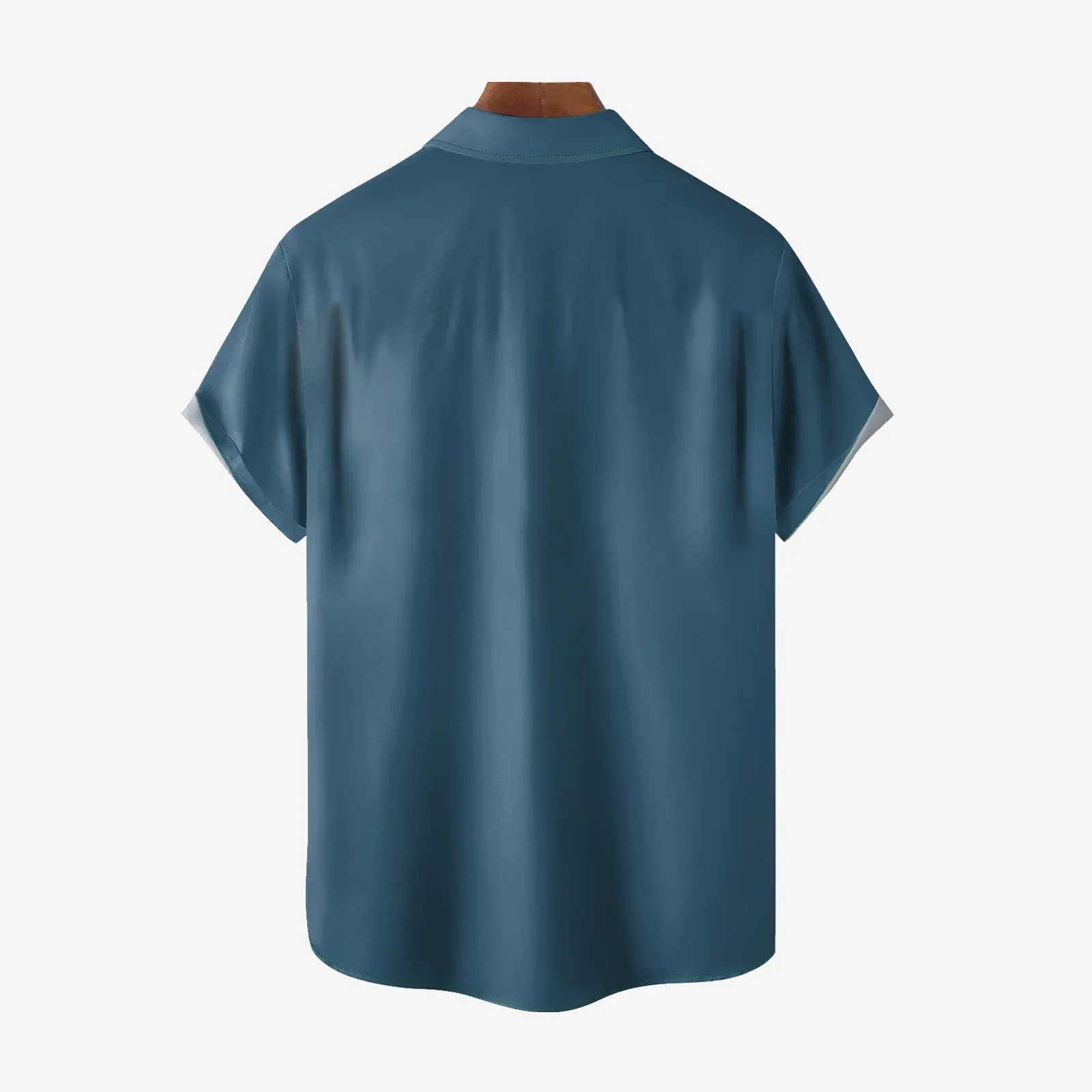 Hawaiian Coconut Tree Oversized Short Sleeve Shirt