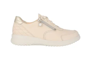 'Heike' women's wide fit (H) sneaker - Beige