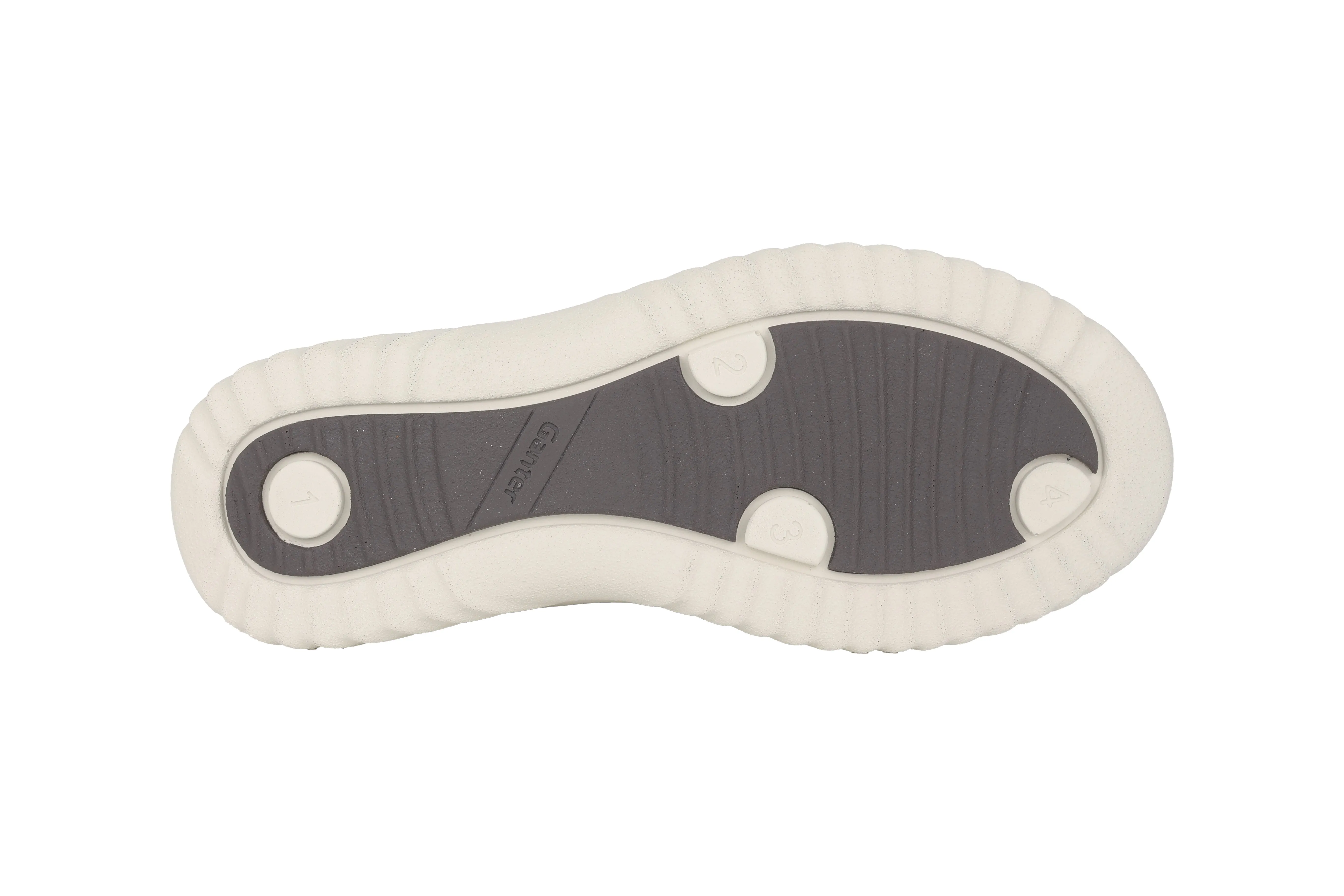 'Heike' women's wide fit (H) sneaker - Beige