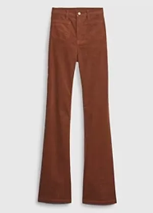 High Rise Corduroy '70s Flare Pants
