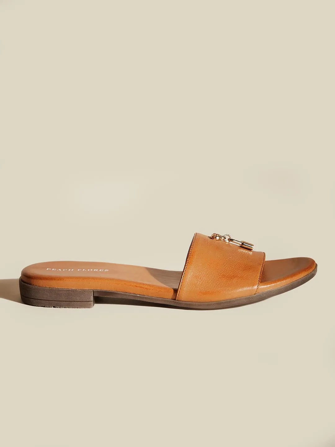 Josie Leather Flats