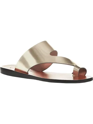 Kenneth Cole Women's Palm Sandal, Light Gold, 7.5 M US