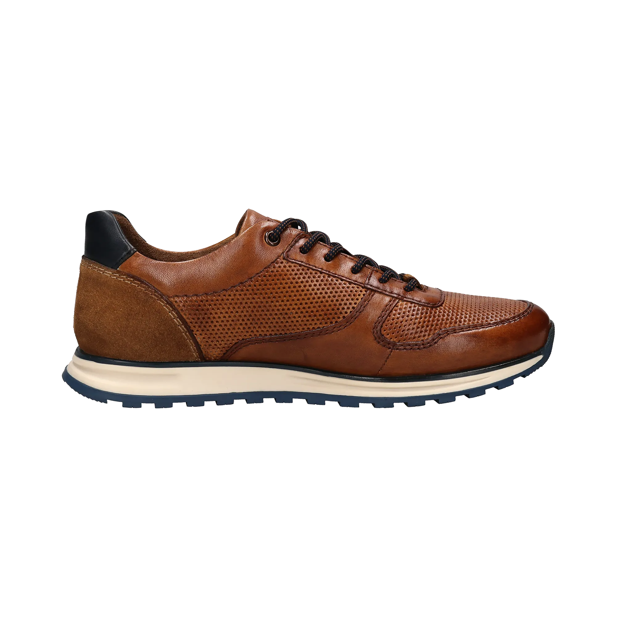 Leder Sneaker cognac