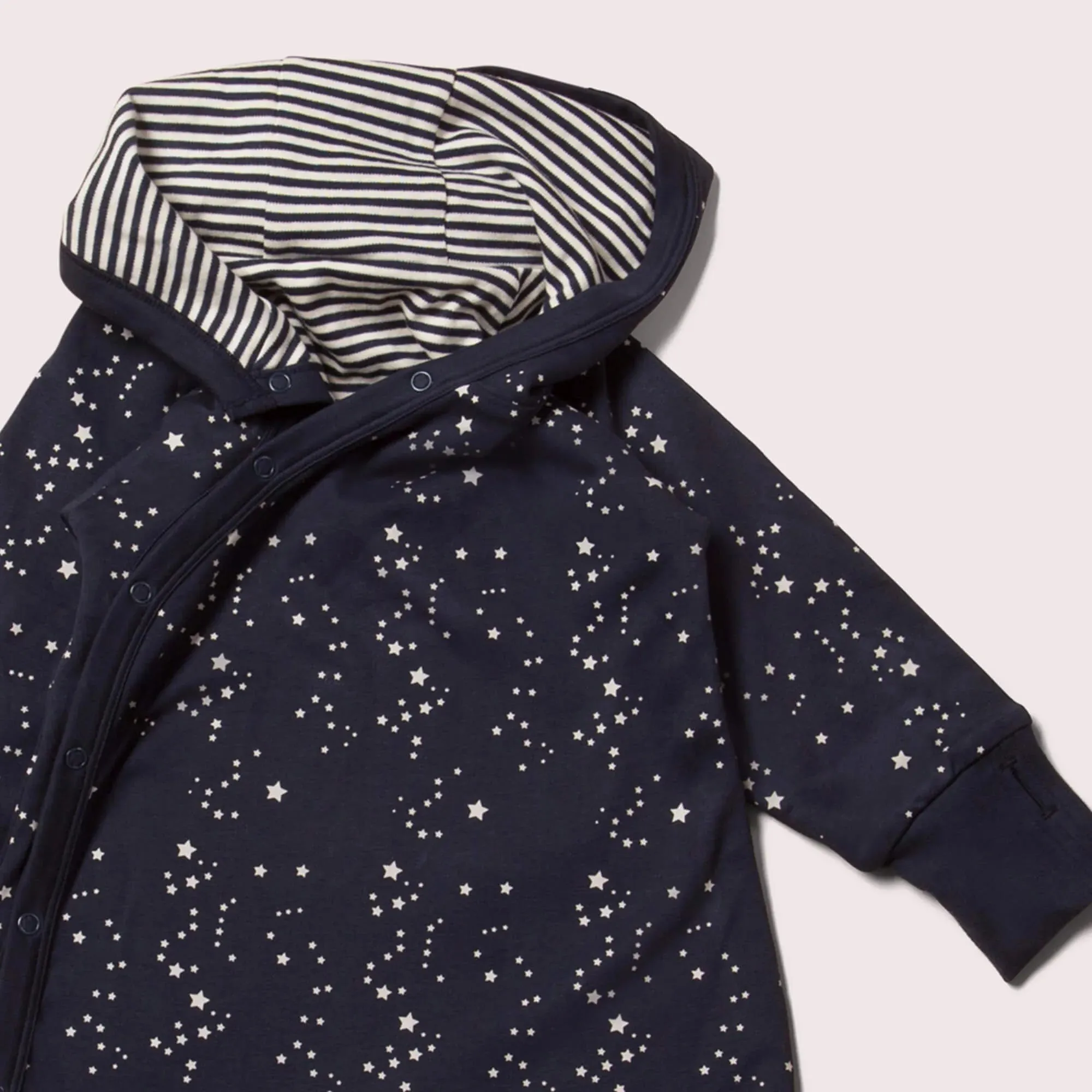 Little Green Radicals Starry Night Reversible Snug As A Bug Suit