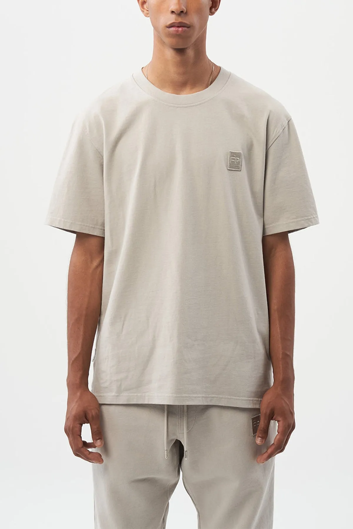 Lux Tee in Cool Grey