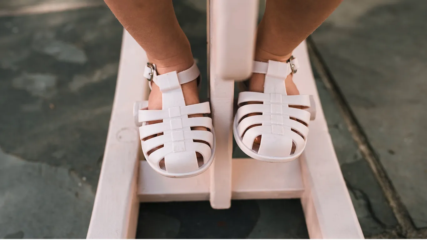Mac N Cheese Jelly Sandal