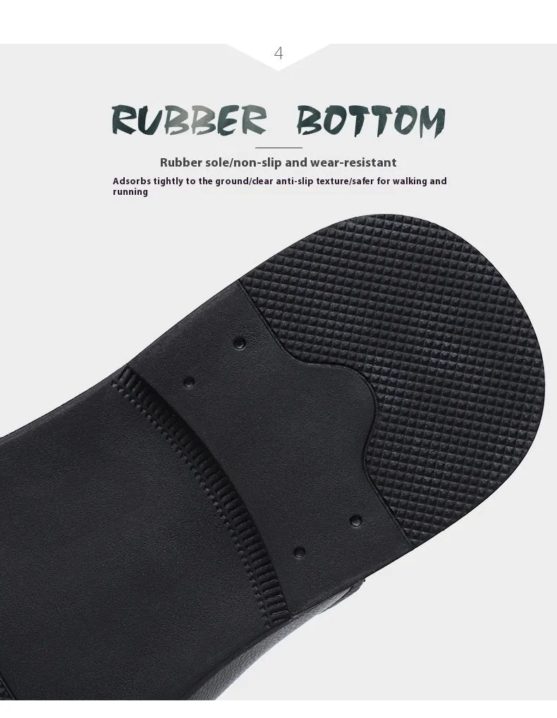 Men's Sandals Summer Men's Casual Soft Bottom Non-slip Wear-resistant And Deodorant Beach