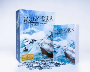 Moby Dick, or The Whale 1000 piece puzzle book combo