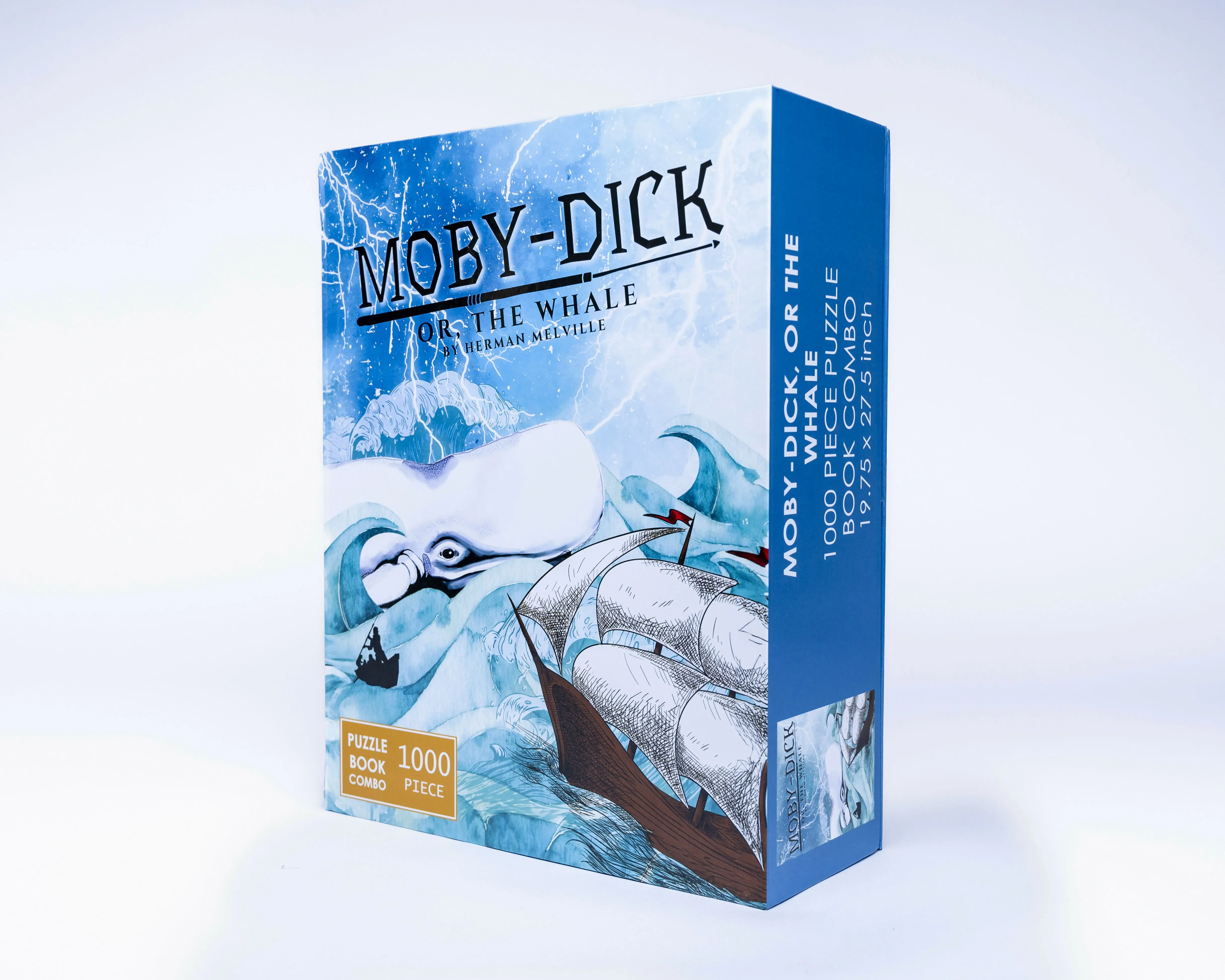 Moby Dick, or The Whale 1000 piece puzzle book combo