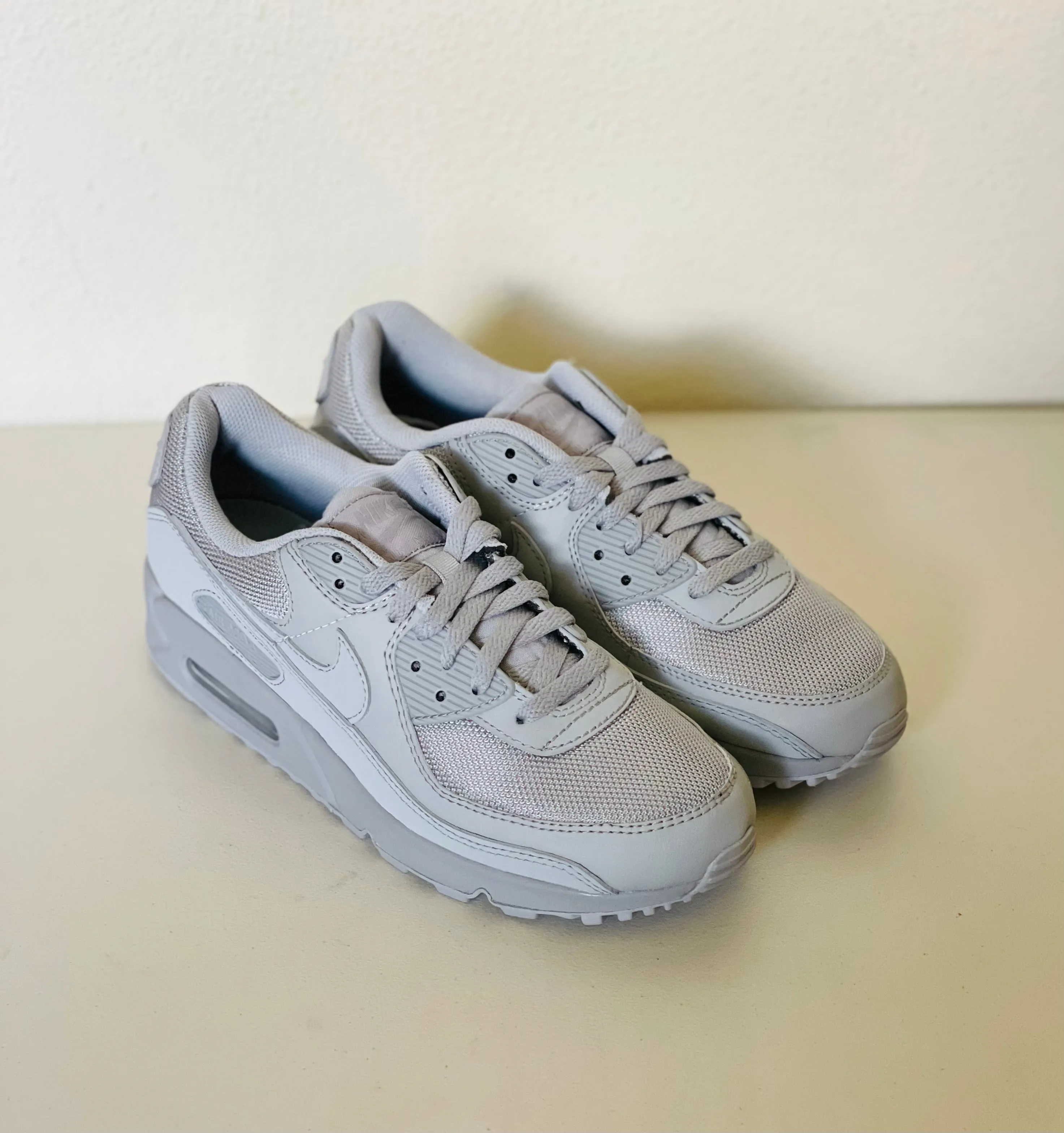 Nike Air Max 90 Mens triple wolf grey