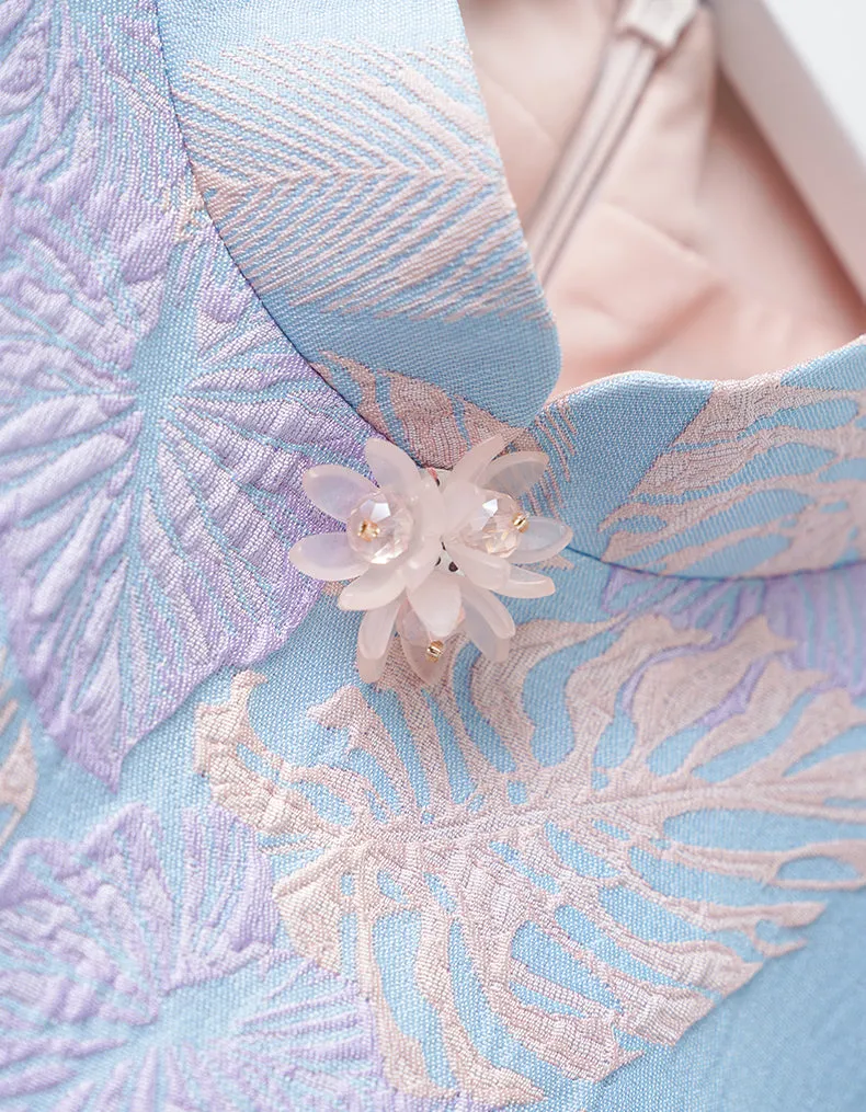 Pastel Blue Qipao Cheongsam