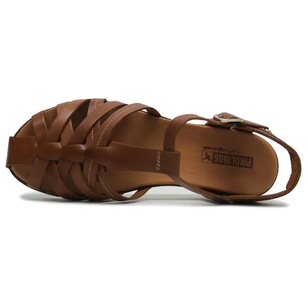 Pikolinos Formentera Leather Women's Flats Sandals