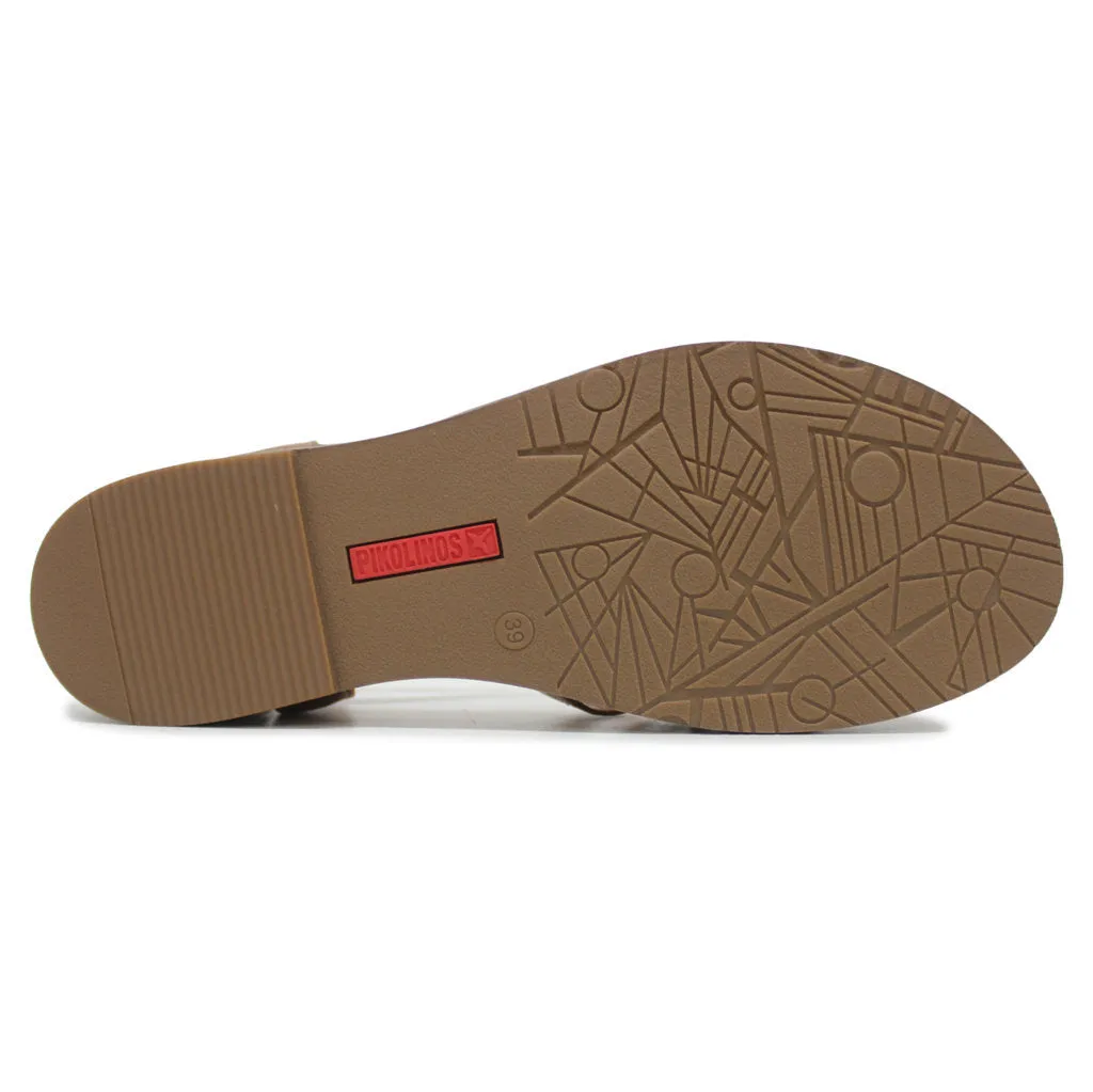 Pikolinos Formentera Leather Women's Flats Sandals
