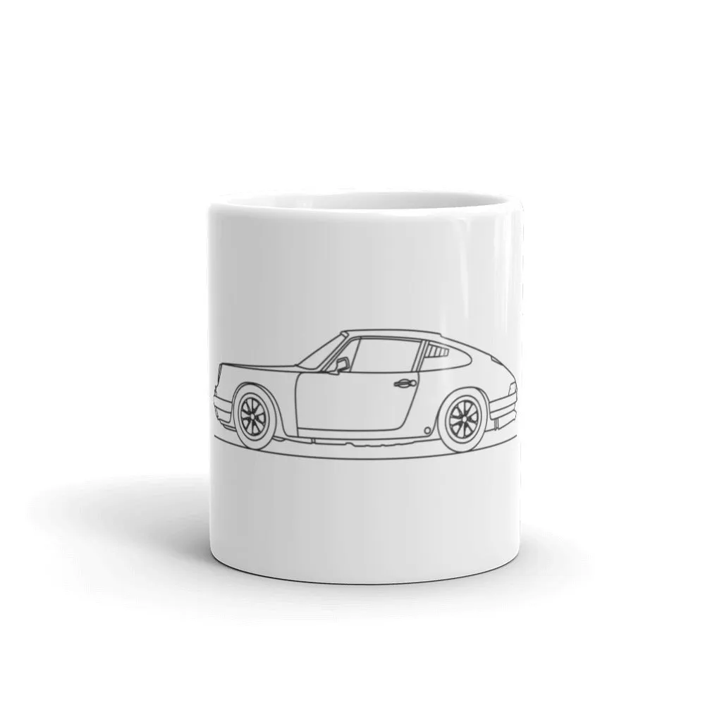 Porsche 911R Silhouette Classic Mug