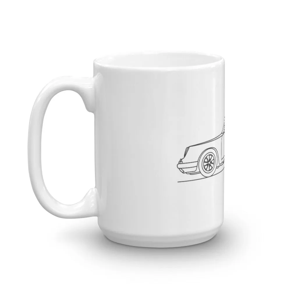 Porsche 911R Silhouette Classic Mug