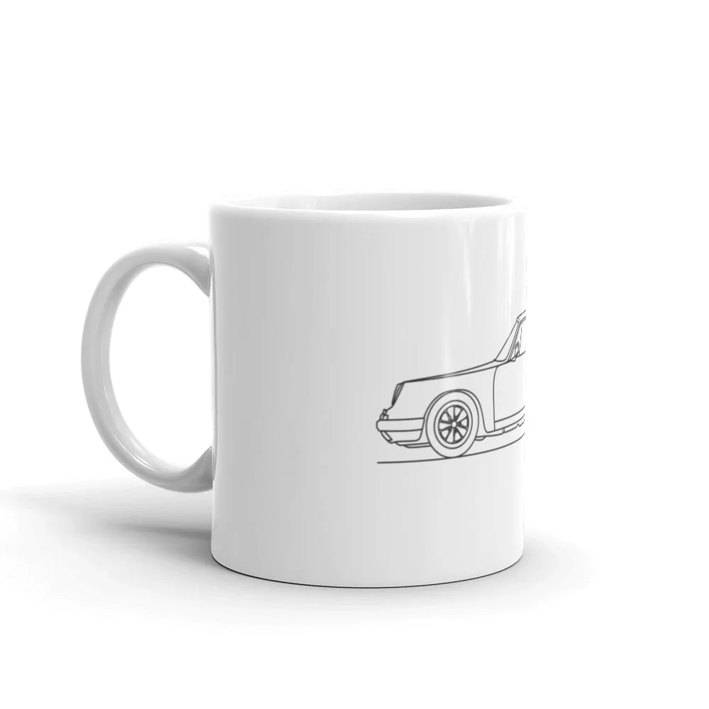 Porsche 911R Silhouette Classic Mug