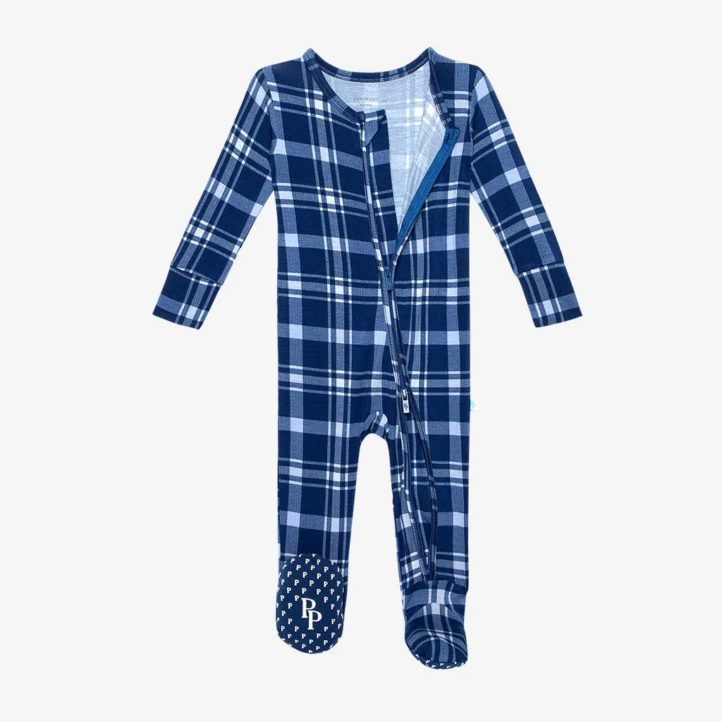 Posh Peanut Owen Zippered Footie