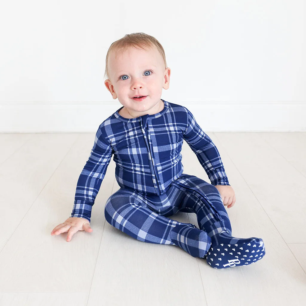 Posh Peanut Owen Zippered Footie