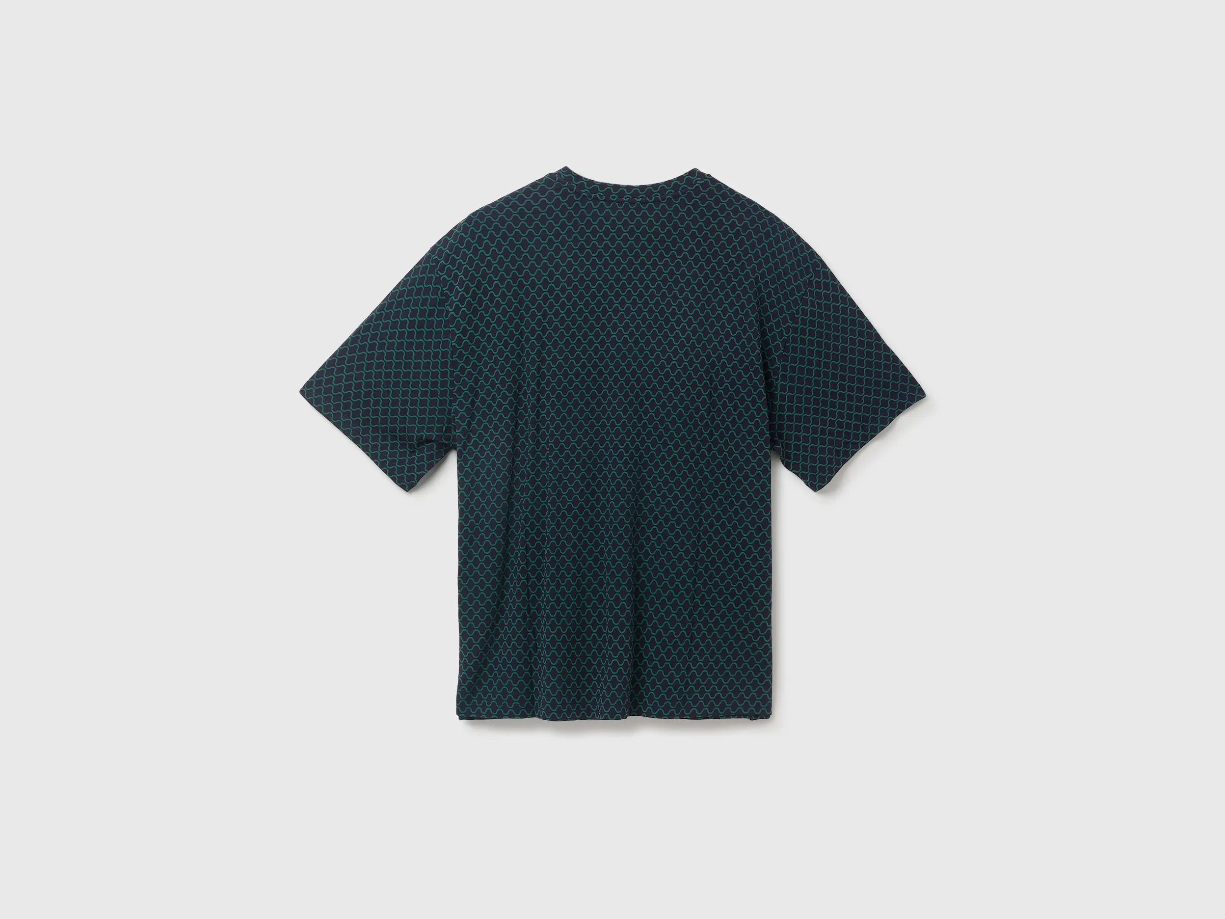 Regular Fit Round Neck Patterned T-Shirt