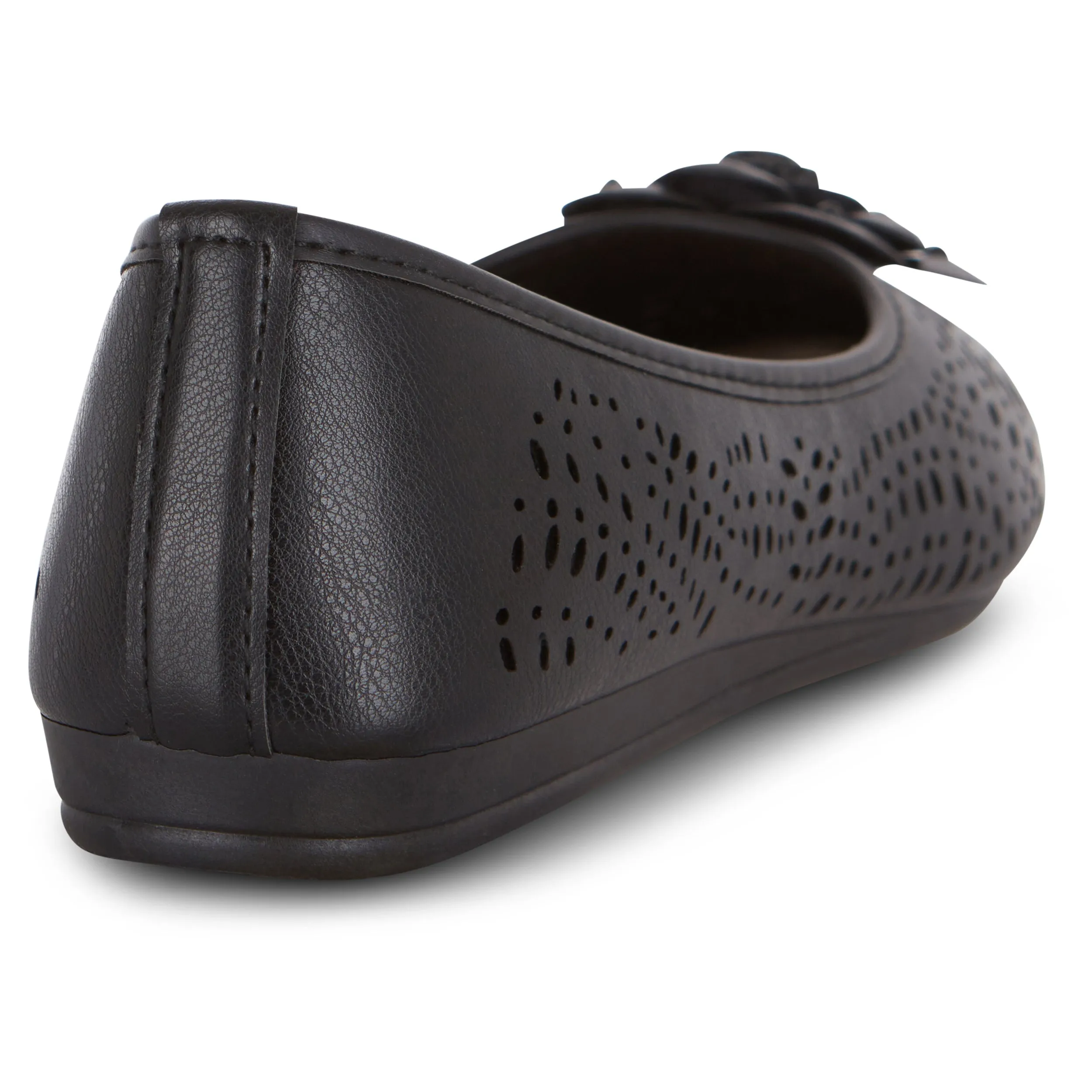 Round Toe Cut Out Flower Detail Ballet Flat (Antwerp)
