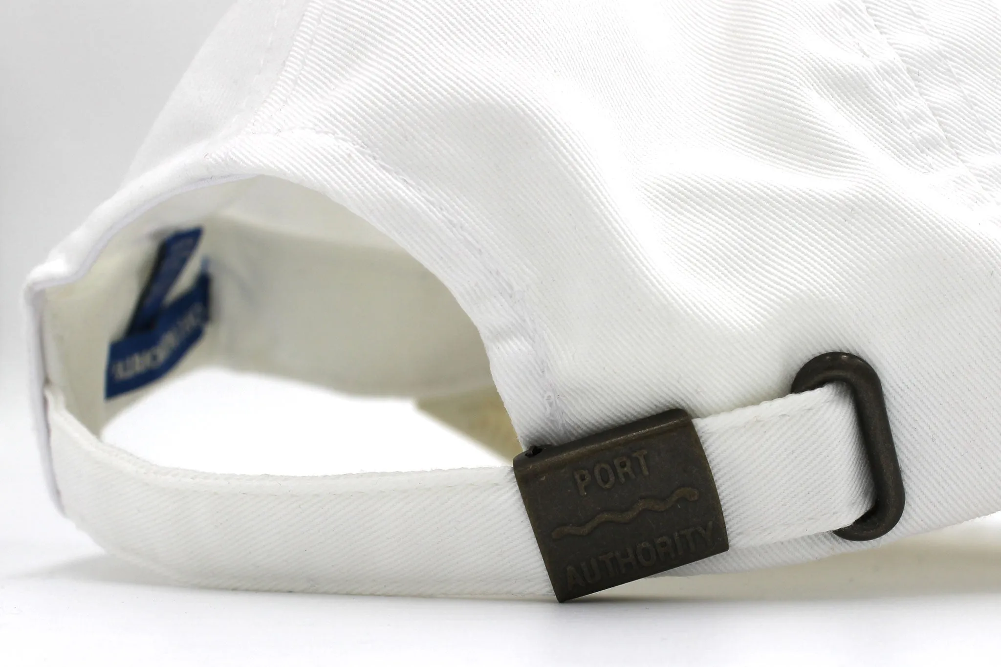 Sail Hat - White with Red Brim