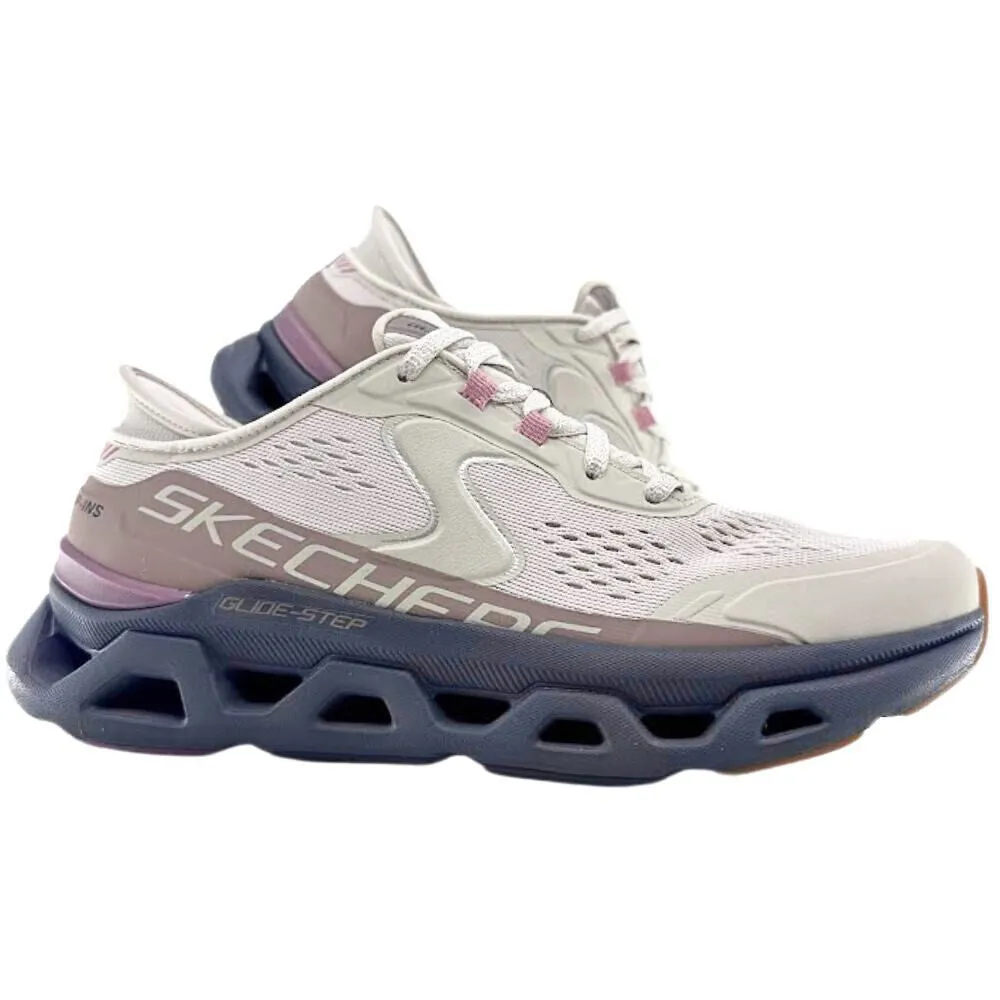 SKECHERS SLIP-INS GLIDE-STEP ALTUS NATURAL GREY