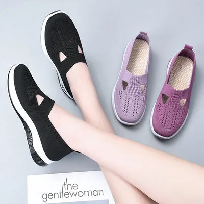 Slip On Comfortable Breathable Women Shoes